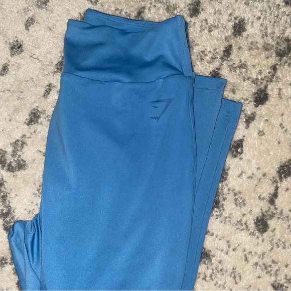 Gymshark Blue Power Leggings - Picture 2 of 3